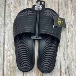 Men’s Comfy Tunnel Slide Sandals Shoes Size 13